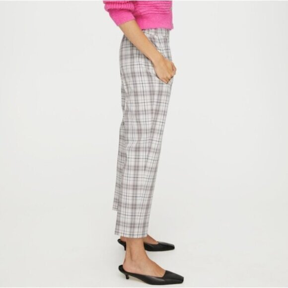 Aritzia Wilfred plaid tartan Darontal Pant - Picture 2 of 9